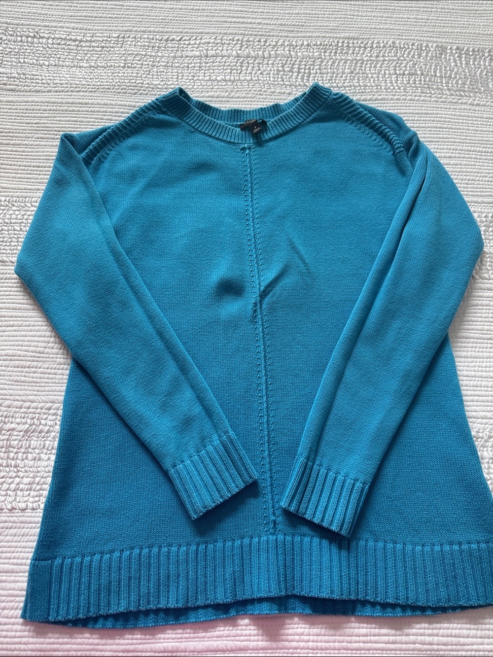 Talbots Teal Crewneck Sweater